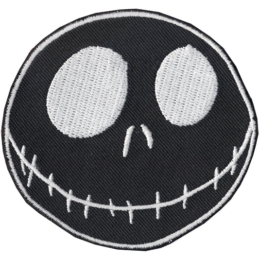 Nightmare Before Christmas Jack Skellington Disney Iron On Applique Patch (Alt) 