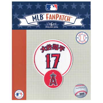 2018 Shohei Ohtani Los Angeles Angels "17" Japanese Fan Patch 