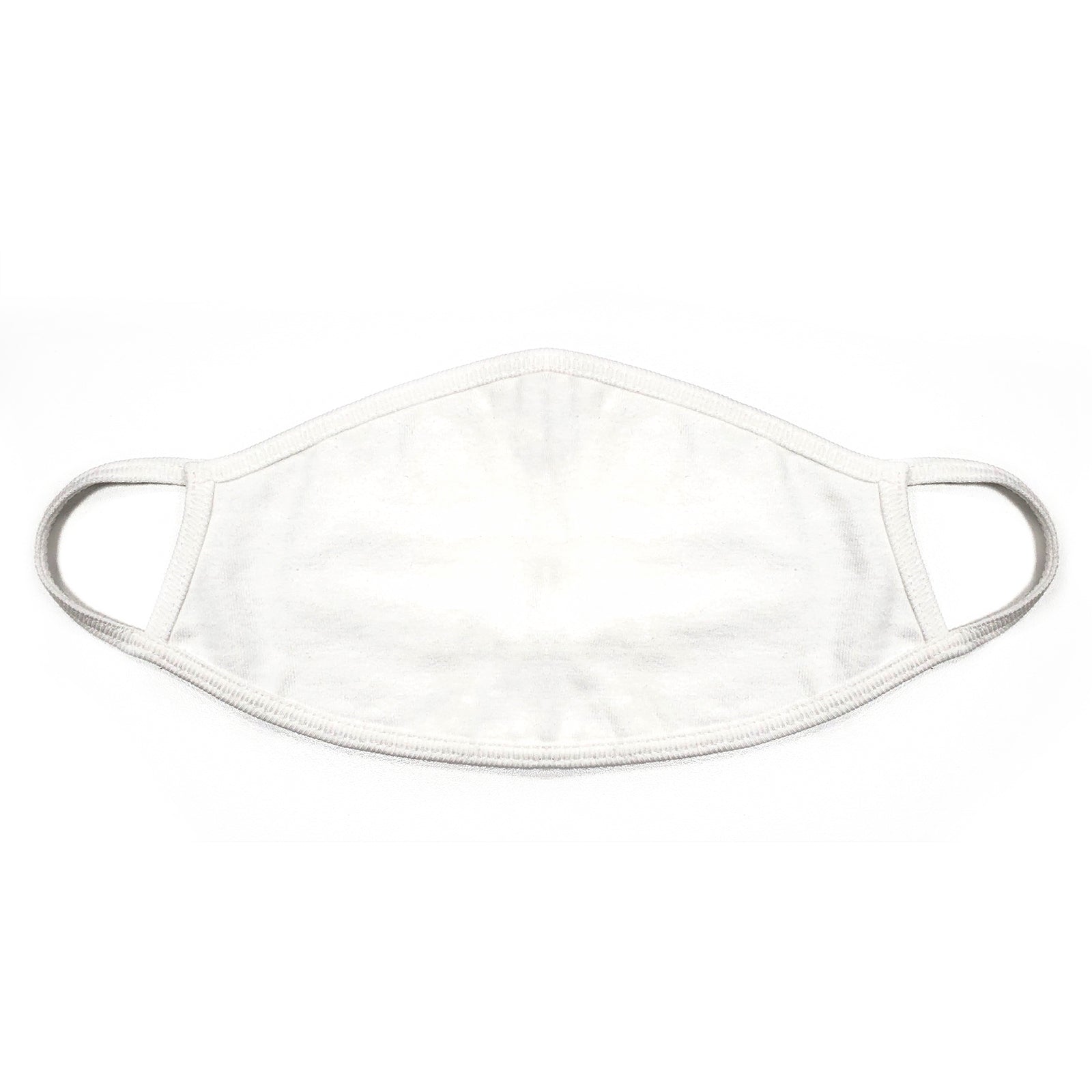 Blank Easy To Iron On Flat Face Mask 