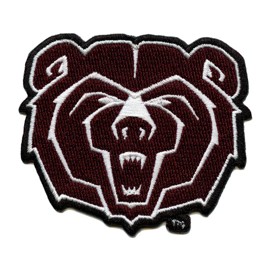 Missouri State Bears Mascot Logo Embroidered Iron On Patch 