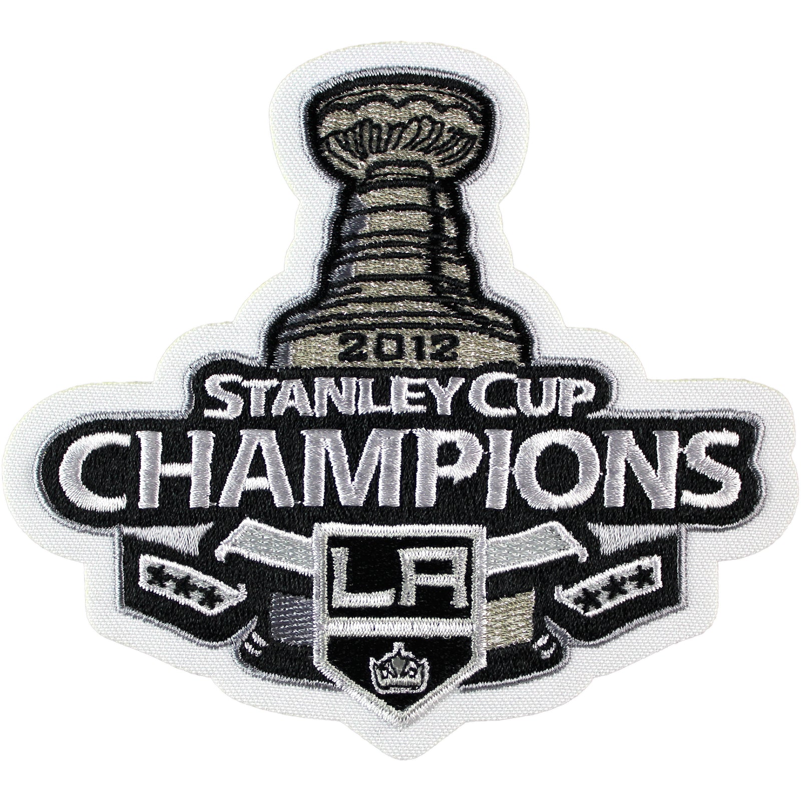 2012 NHL Stanley Cup Final Champions Los Angeles Kings Jersey Patch 