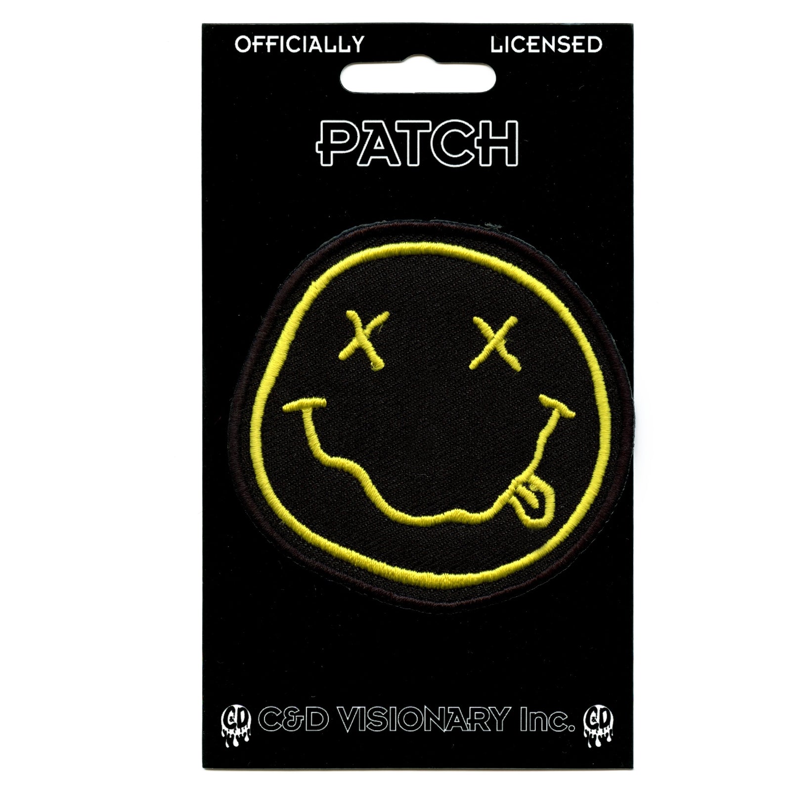 Nirvana Smiley Face Logo Iron On Patch 