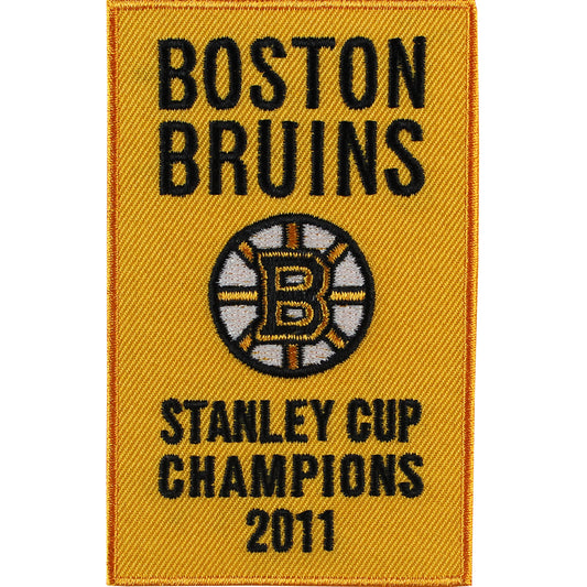 2011 Boston Bruins Stanley Cup Champions Banner Jersey Patch 