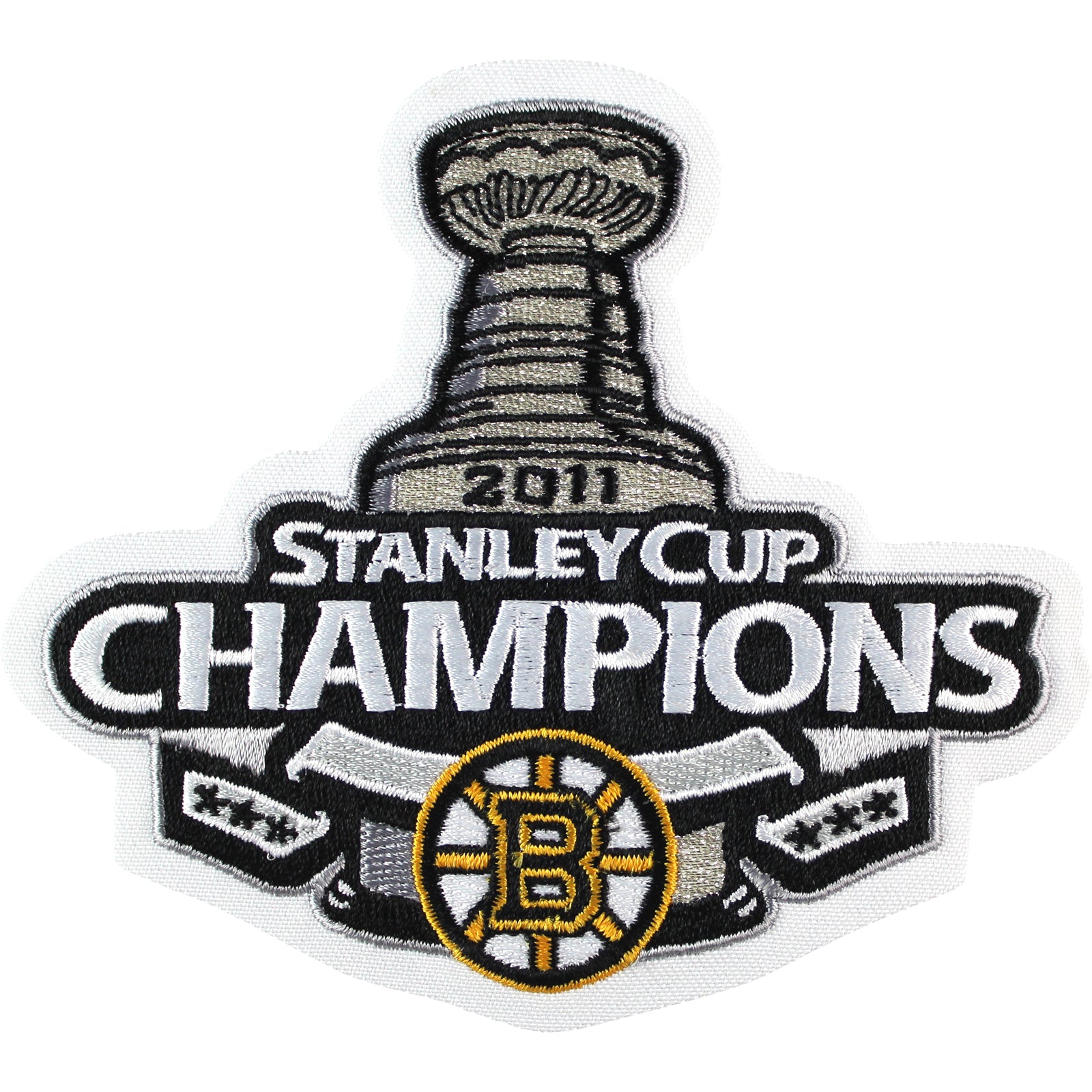 2011 NHL Stanley Cup Final Champions Boston Bruins Jersey Patch 