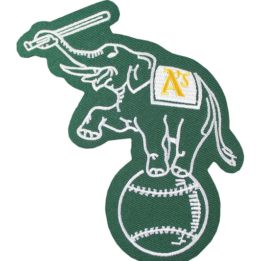 Oakland A's Athletics Elephant On Ball Jersey Sleeve Patch 