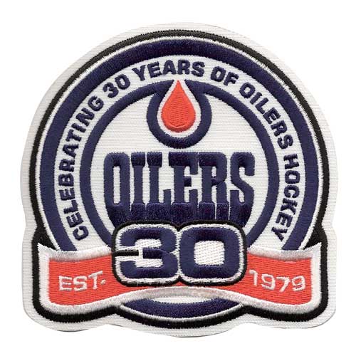 2008-09 Edmonton Oilers 30th Anniversary Patch 