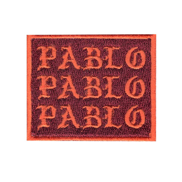 Pablo Embroidered Iron On Patch 