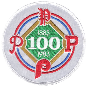 1983 Philadelphia Phillies 100th Anniversary Patch 