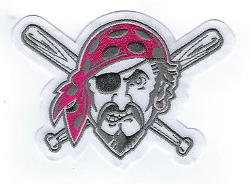 Pittsburgh Pirates Mothers Day Pink Sleeve Jersey Patch 