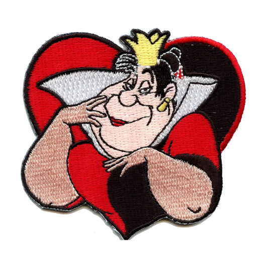 Alice in Wonderland Queen of Hearts Disney Iron on Patch 