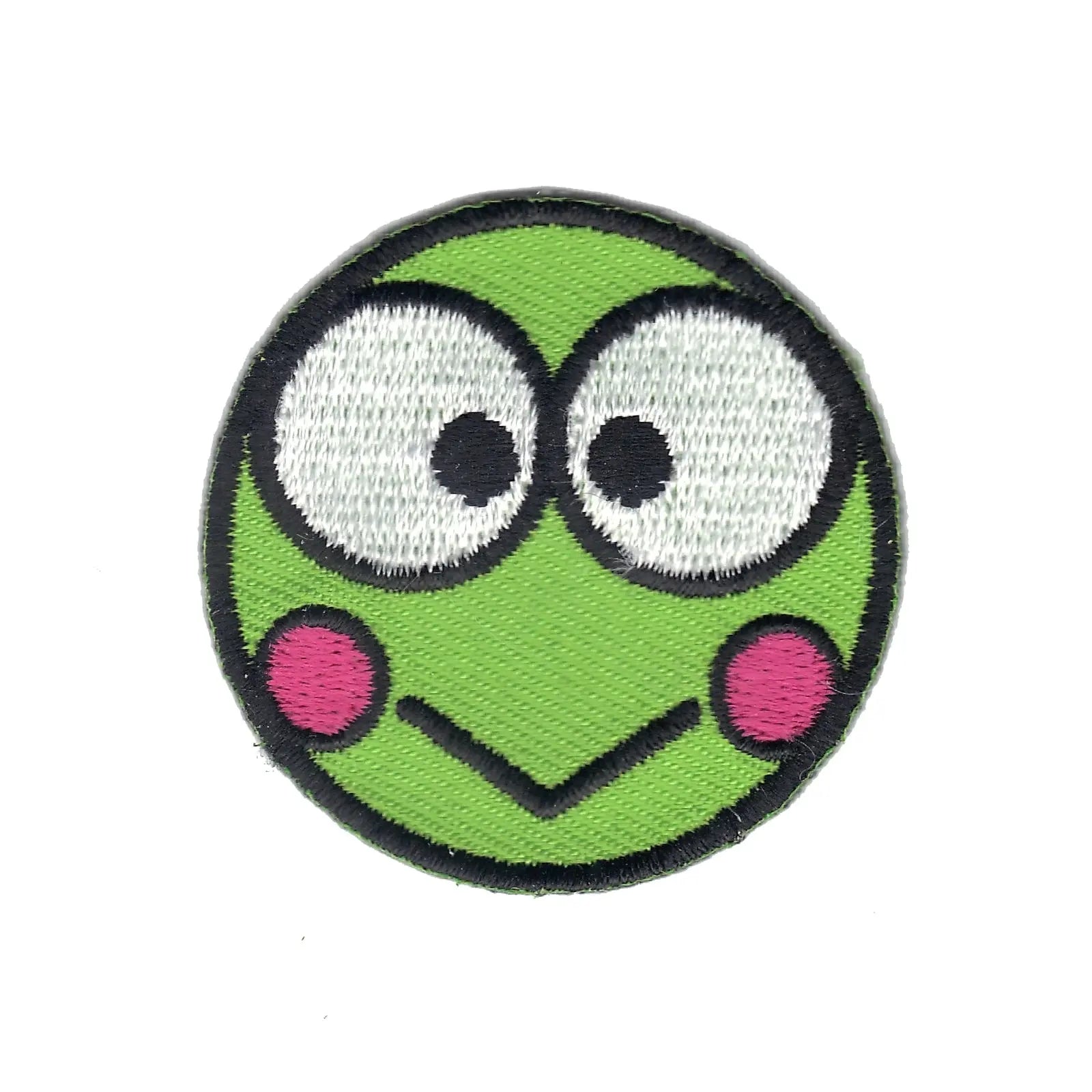 Hello Kitty Kero Kero Keroppi Iron On Applique Patch (Round) 