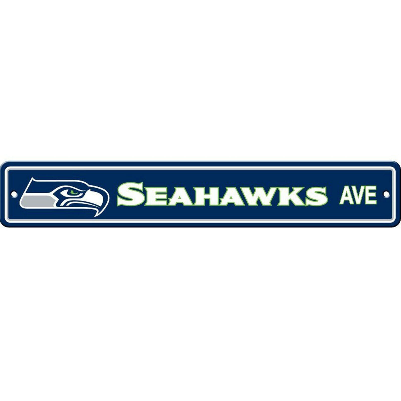 Official NFL Football Team Street Sign Ave Licensed Durable Man Cave 