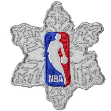 NBA Basketball Snowflake Game Christmas Day Jersey Patch 