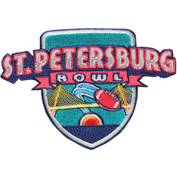 St. Petersburg Bowl Game Jersey Patch Mississippi State Vs. Miami Redhawks 