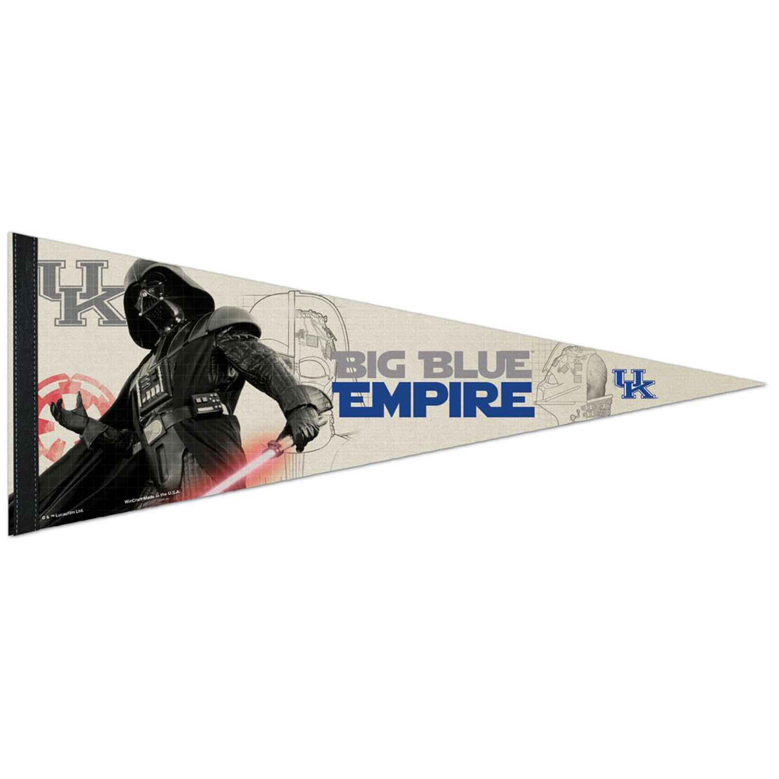 Kentucky Wildcats Darth Vader Premium Pennant 