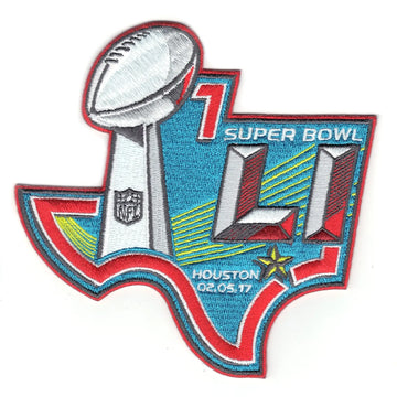 2017 NFL Super Bowl LI 51 Media Patch Atlanta Falcons Vs. New England Patriots (Houston) 