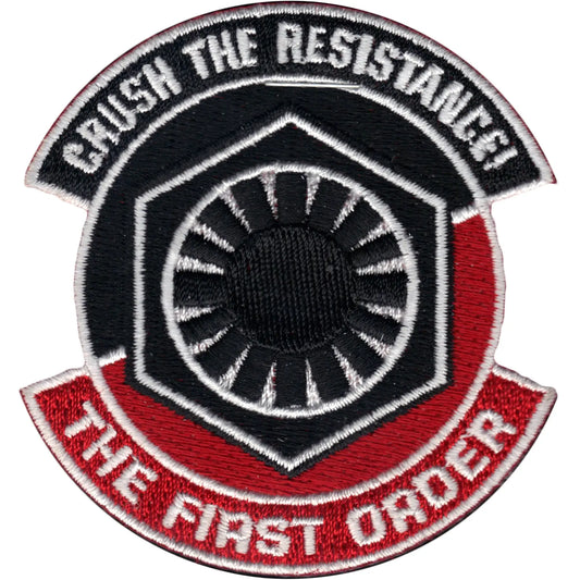 Star Wars 'Crush The Resistance' Iron On Patch 