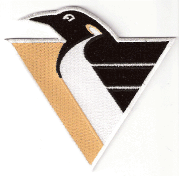 Pittsburgh Penguins Vegas Gold Team Logo Patch 