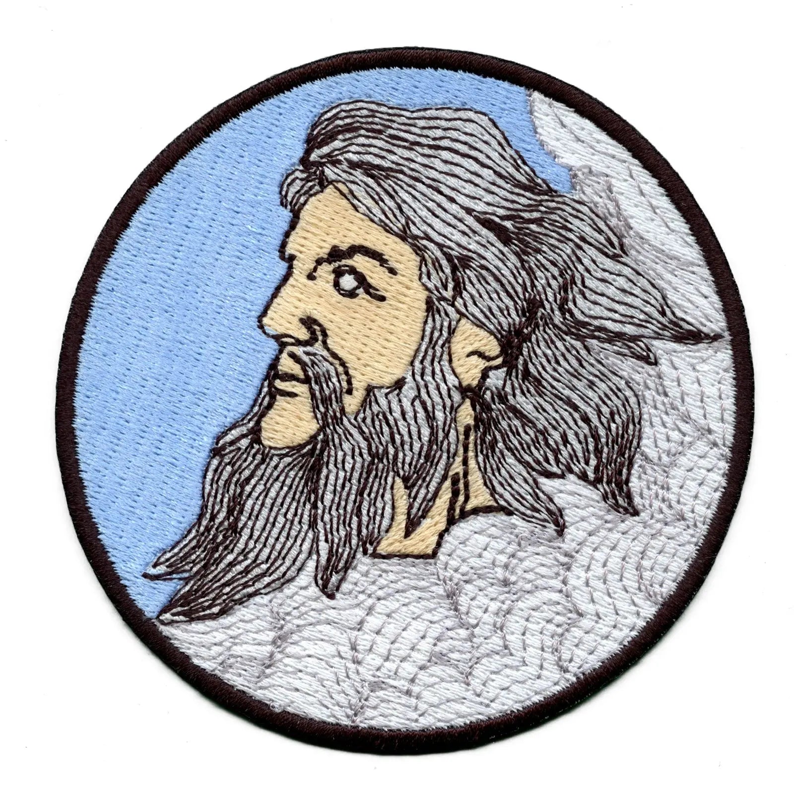 Zeus Greek Mythology God Iron On Patch 