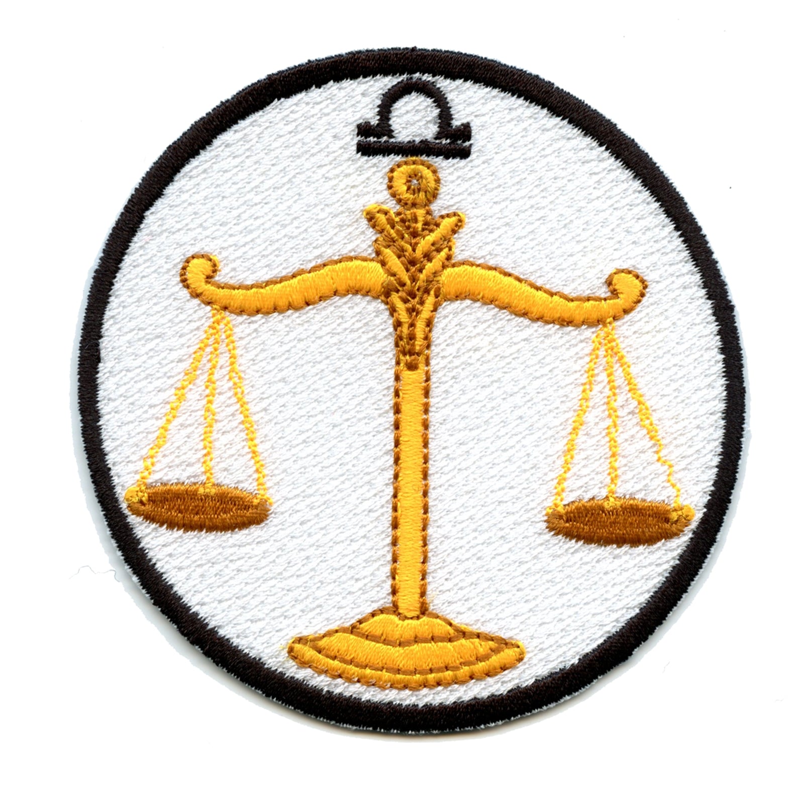 Libra  Zodiac Sign Iron On Patch 