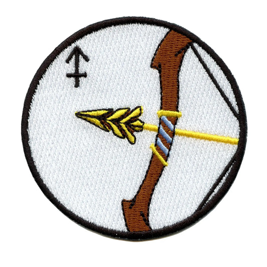 Sagittarius Zodiac Sign Iron On Patch 